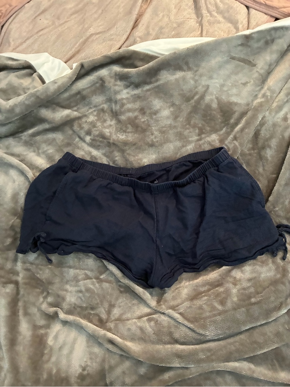 Hollister Navy Blue Lounge Shorts